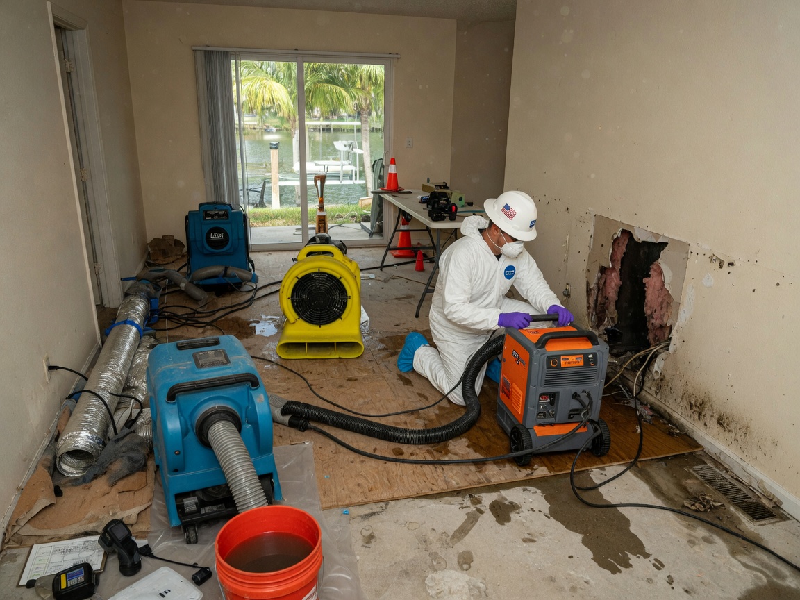 Structural Drying and Dehumidification in Lake Worth, FL